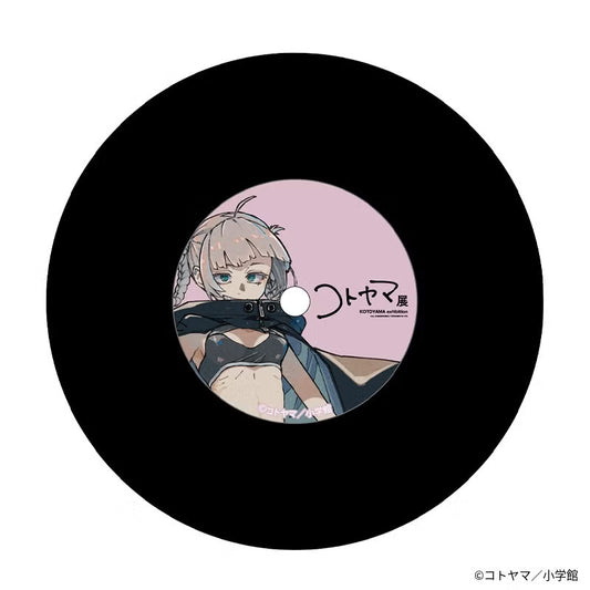日本代購｜『コトヤマ展』レコード風コースター　七草ナズナ｜Mall.shopro