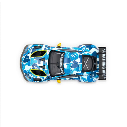 日本代購｜BAPE 模型車 - ® X ASTON MARTIN GT3 1/64 模型車 - 藍色｜1:64スケール