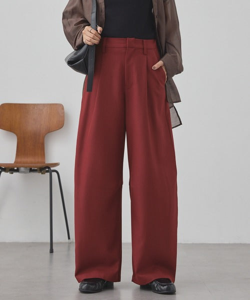 日本代購｜MONO-MART 寬褲 - 速乾洗可寬褲｜ZOZOTOWN