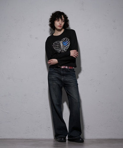 日本代購｜WISH FOR EVER WISH FOR EVER（ウィッシュフォーエバー） tシャツ SPECIAL BORN HEART THERMAL T/スペシャルボーンハートサーマルT メンズ レディース【ホワイト / M】｜ZOZOTOWN