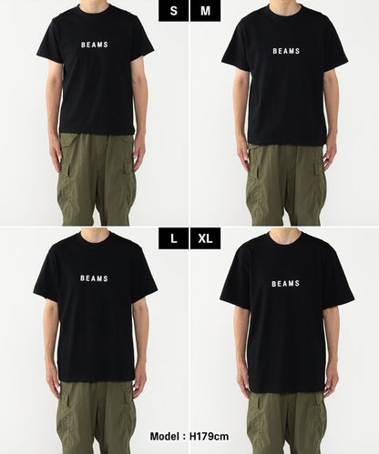 日本代購｜BEAMS T恤 - / 標誌 T恤 男款女款【黑色 / S】｜ZOZOTOWN