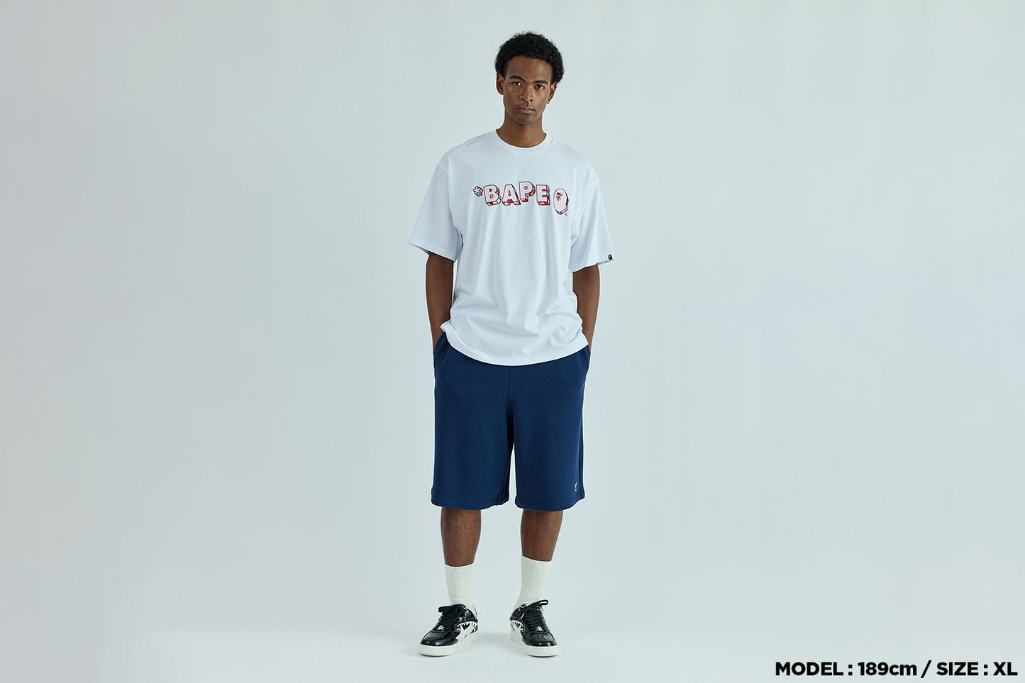 BAPE ABC CAMO BAPE LOGO 寬鬆版T恤