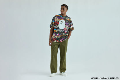 BAPE HYBRID CAMO RELAXED FIT TEE