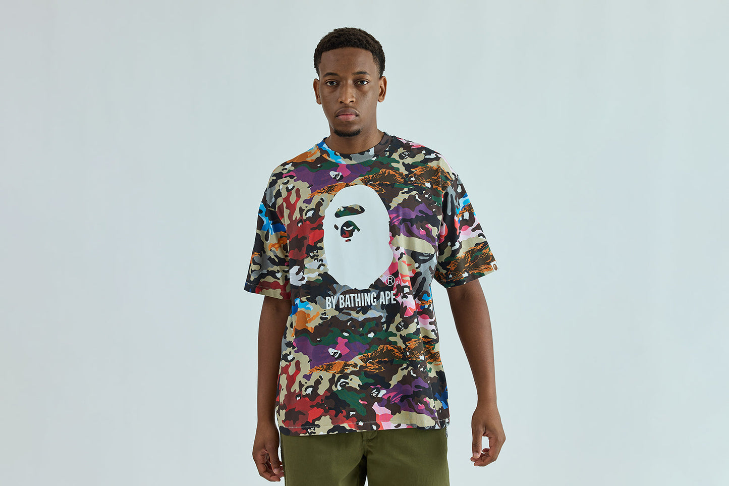 BAPE HYBRID CAMO RELAXED FIT TEE