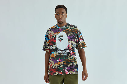 BAPE HYBRID CAMO RELAXED FIT TEE