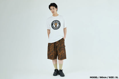 BAPE LINE CAMO MILO BUSY WORKS TEE