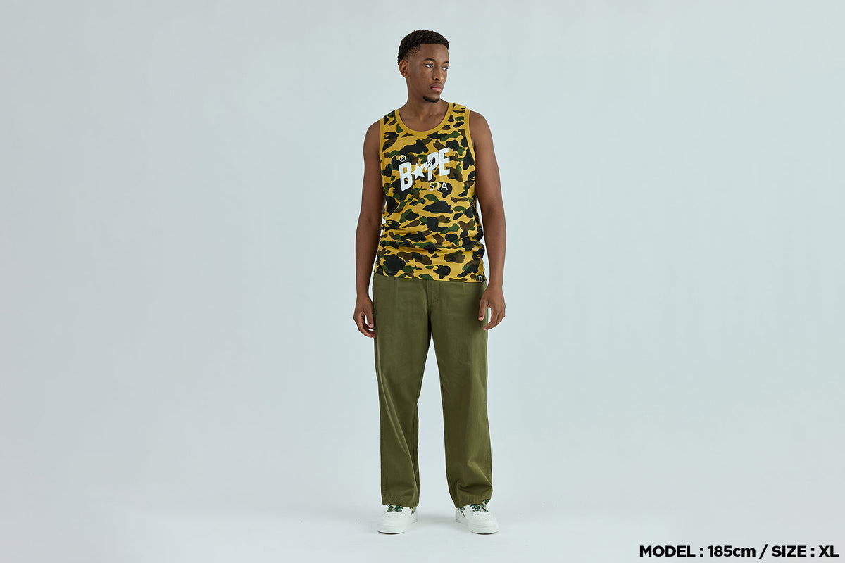 BAPE 1ST CAMO BAPE STANK TOP