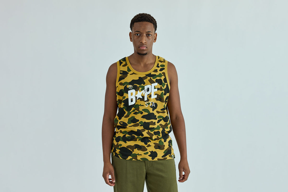 BAPE 1ST CAMO BAPE STANK TOP