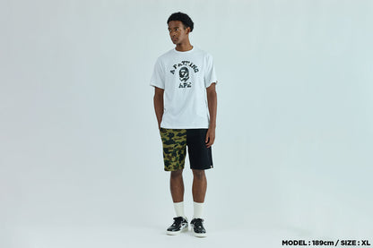 BAPE 1ST CAMO BACK SHARK SWEAT SHORTS