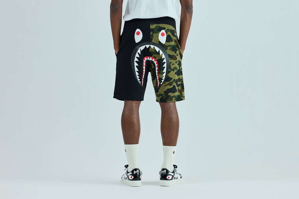 BAPE 1ST CAMO BACK SHARK 短褲
