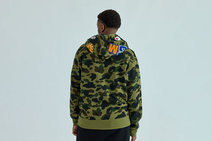 BAPE 1ST CAMO SHARK FULL ZIP HOODIE