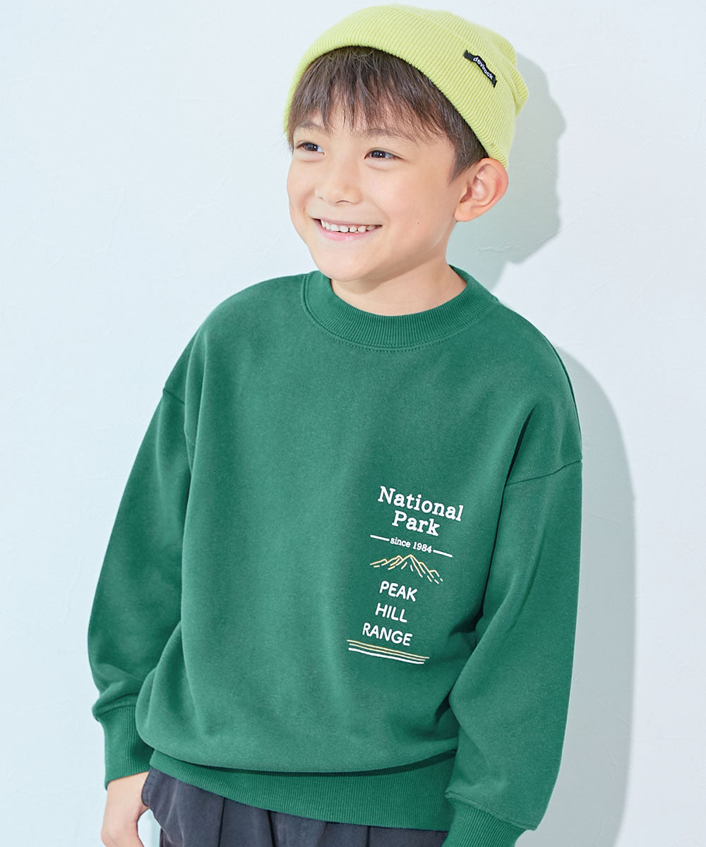 日本代購｜devirockstore 【楽天市場】【LIMITED SALE 最大12%OFF】デビラボ BIGシルエット プリント トレーナー 子供服 キッズ ベビー服 男の子 女の子 オーバーサイズ トレーナー トップス：devirock 楽天市場店【013-風景-ペールグレー / 110】｜樂天