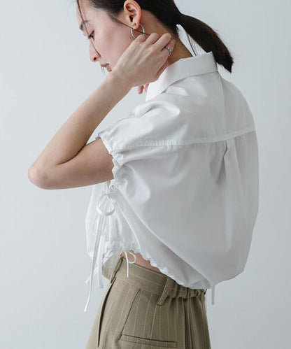 日本代購｜SENSE OF PLACE by URBAN RESEARCH SENSE OF PLACE by URBAN RESEARCH ブラウス シャツ 「イージーケア」クロップドギャザーシャツ レディース｜ZOZOTOWN