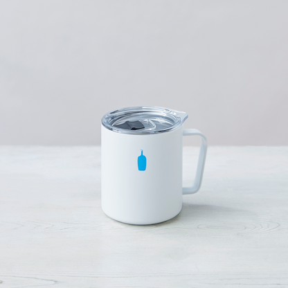 Blue bottle 藍瓶咖啡白色旅行馬克杯