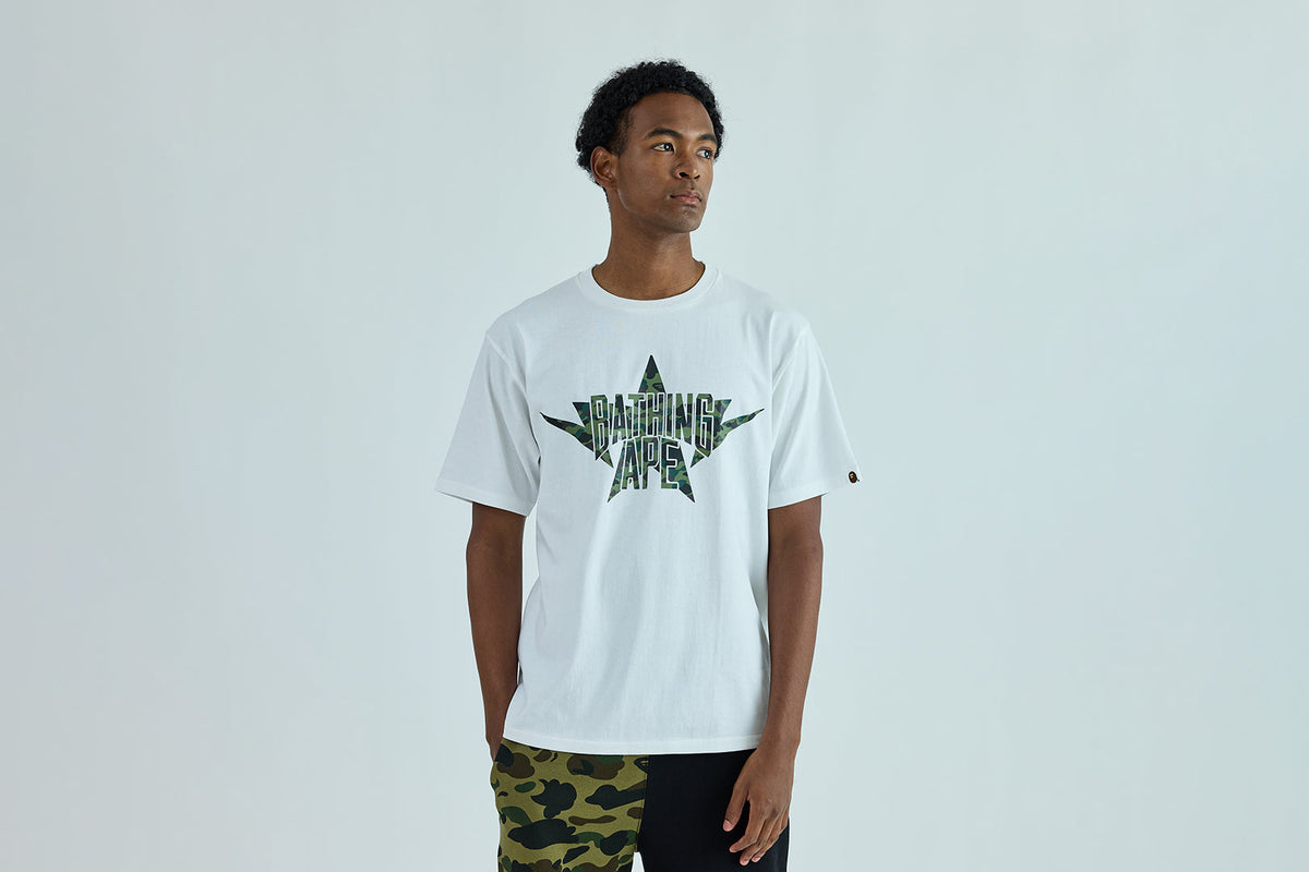 BAPE 1ST CAMO TWIN STA NYC TEE