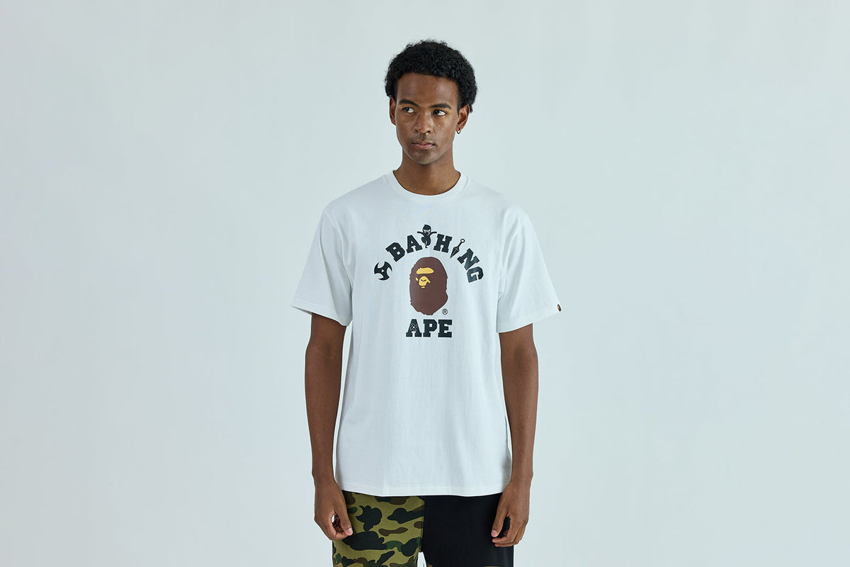 BAPE NINJA COLLEGE TEE