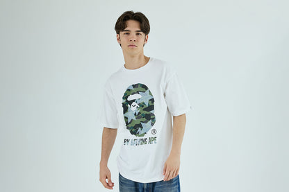 BAPE STA OVER PRINT 1ST CAMO TEE