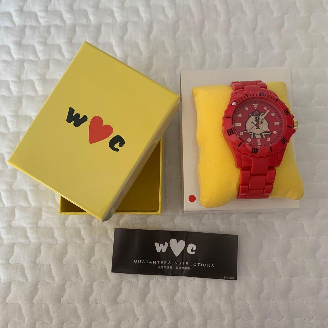 日本代購｜W♡C 熊貓 手錶 - 新品未使用 W♡C 熊貓手錶 赤色｜Mercari