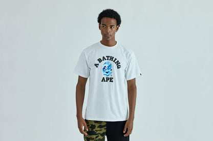 BAPE ABC CAMO COLLEGE TEE