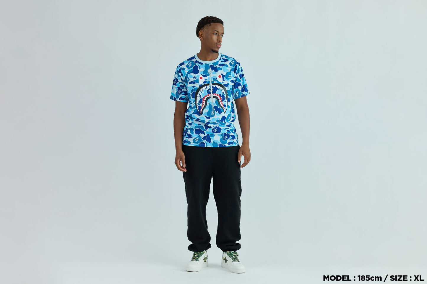 BAPE ABC CAMO SHARK TEE