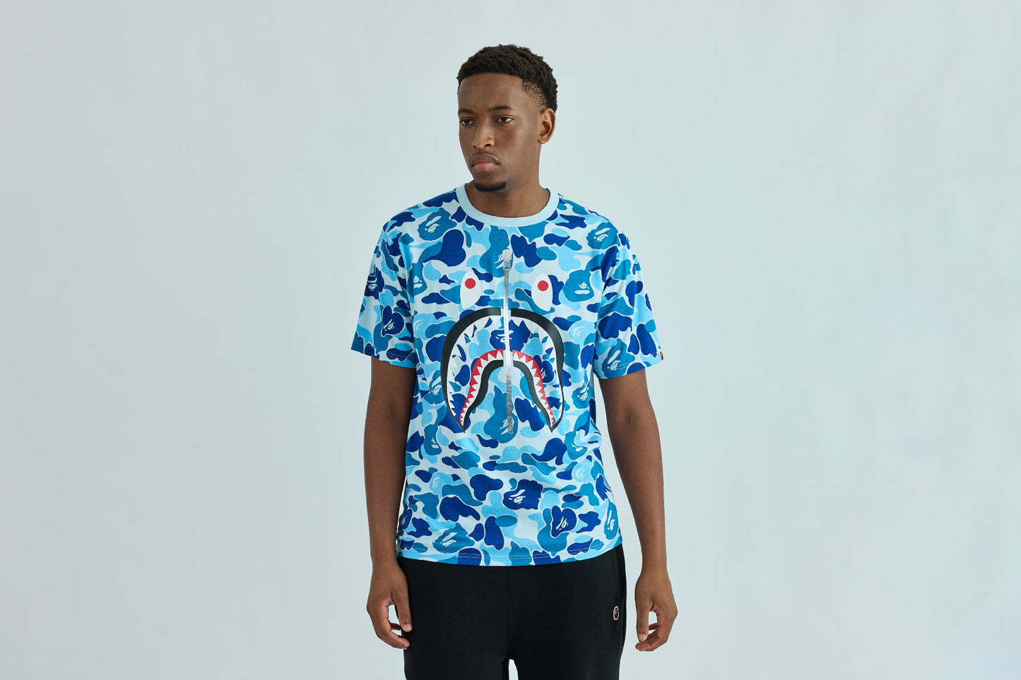 BAPE ABC CAMO SHARK TEE