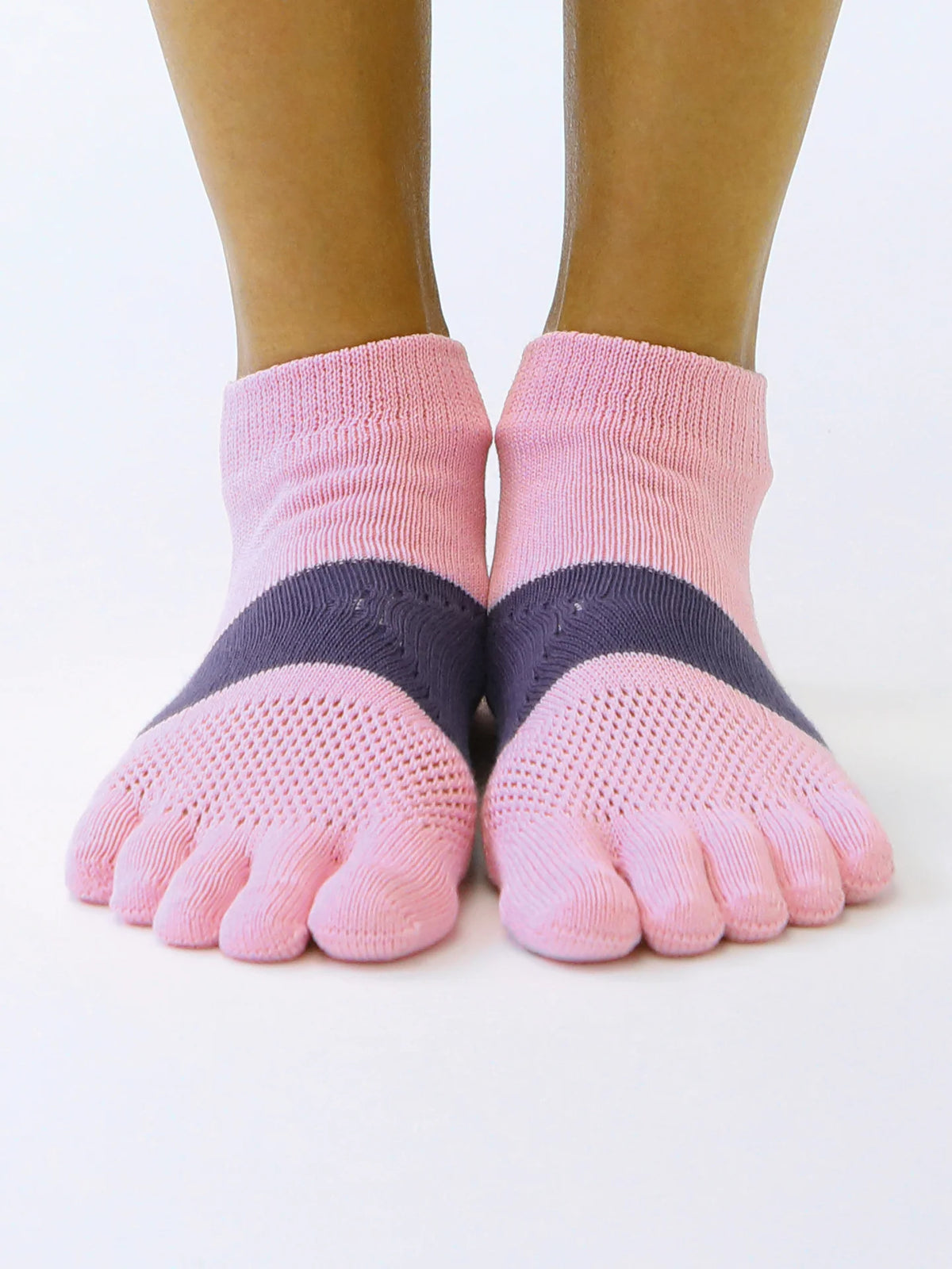 日本代購｜TABIO SPORTS レーシングラン五本指ソックス / Sサイズ【37 ローズピンク / 23.0〜25.0cm】｜TABIO SPORTS