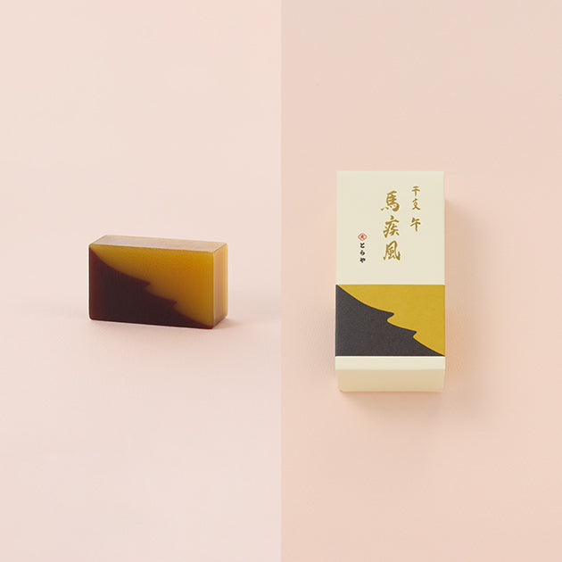 虎屋羊羹｜馬疾風（中形）