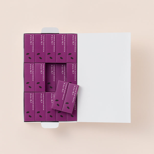 虎屋羊羹｜小型羊羹禮盒 30本入 蘭姆葡萄