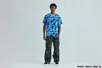 BAPE ABC CAMO PILE JACQUARD ONE POINT TEE