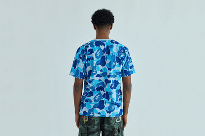 BAPE ABC CAMO PILE JACQUARD ONE POINT TEE