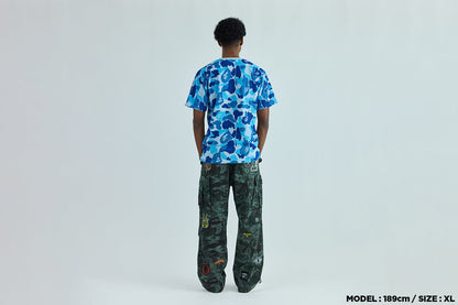 BAPE ABC CAMO PILE JACQUARD ONE POINT TEE