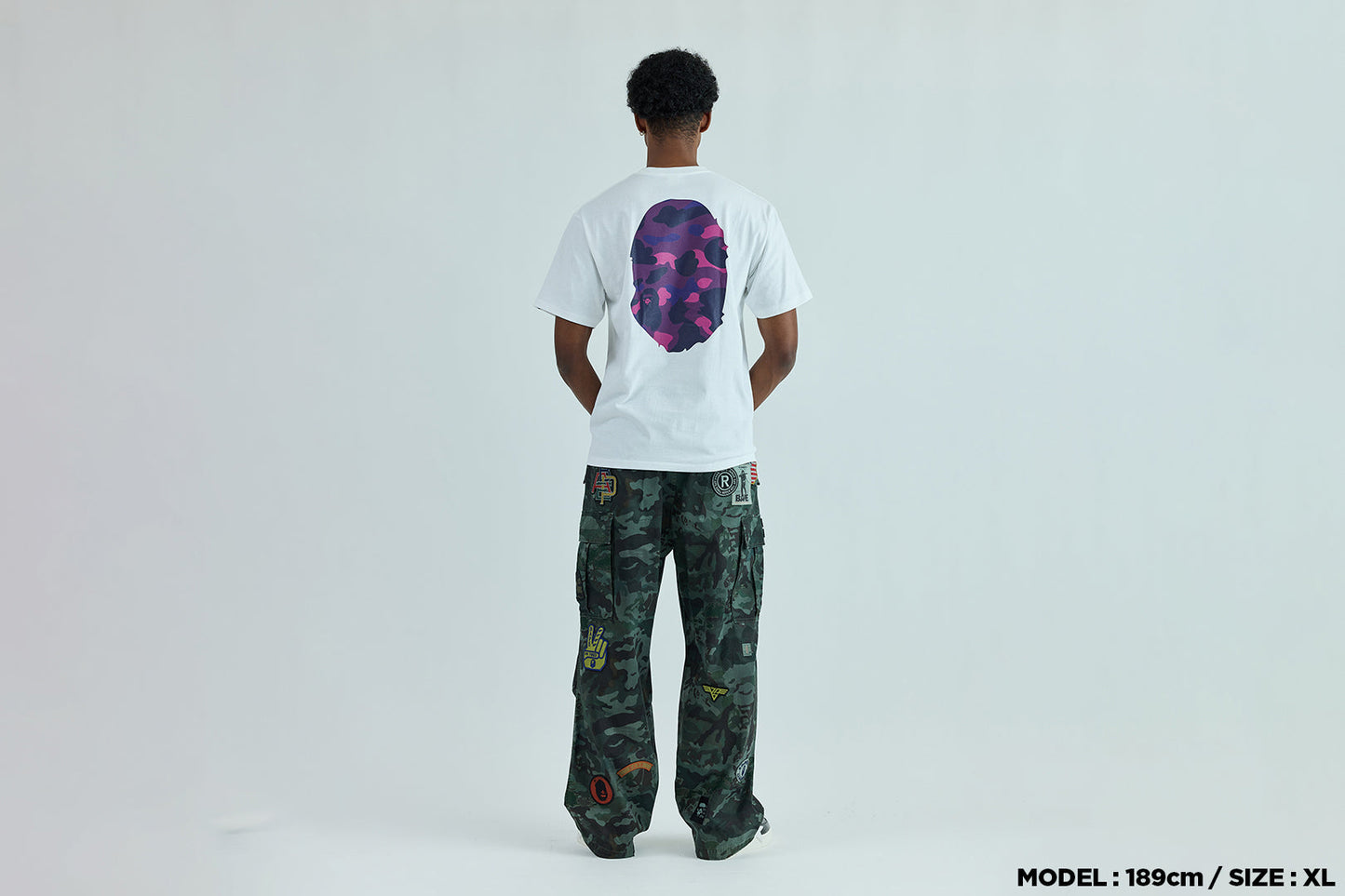 BAPE COLOR CAMO BIG APE HEAD TEE
