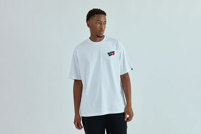 BAPE LOGO 寬鬆版短袖T恤