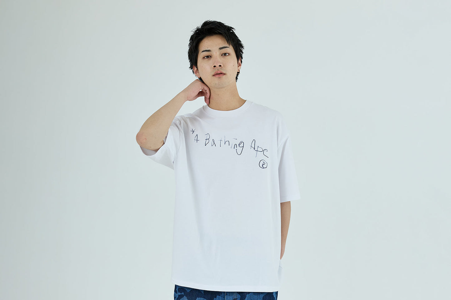 BAPE 手繪放鬆版T恤