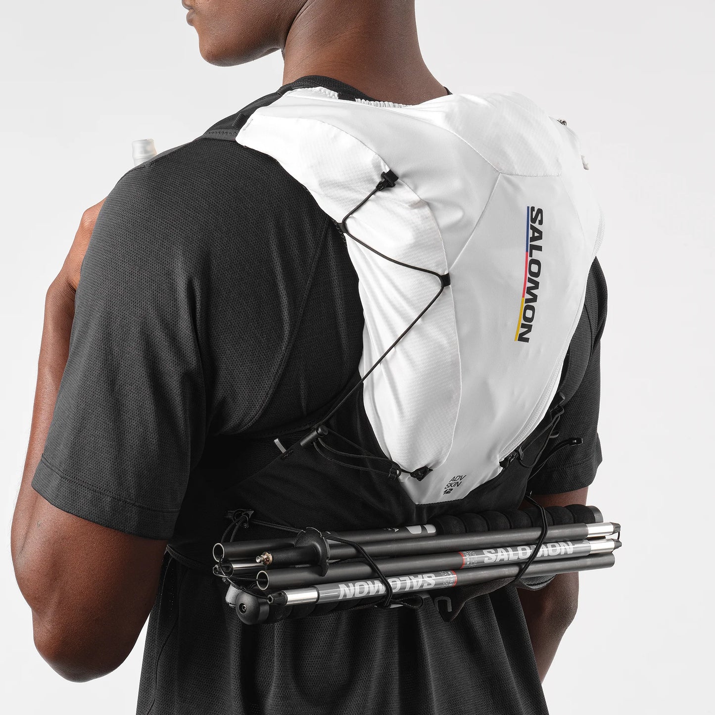 日本代購｜Salomon 跑鞋 - ADV SKIN 12 RACE FLAG 跑鞋【黑/白/S】｜サロモン公式オンラインストア