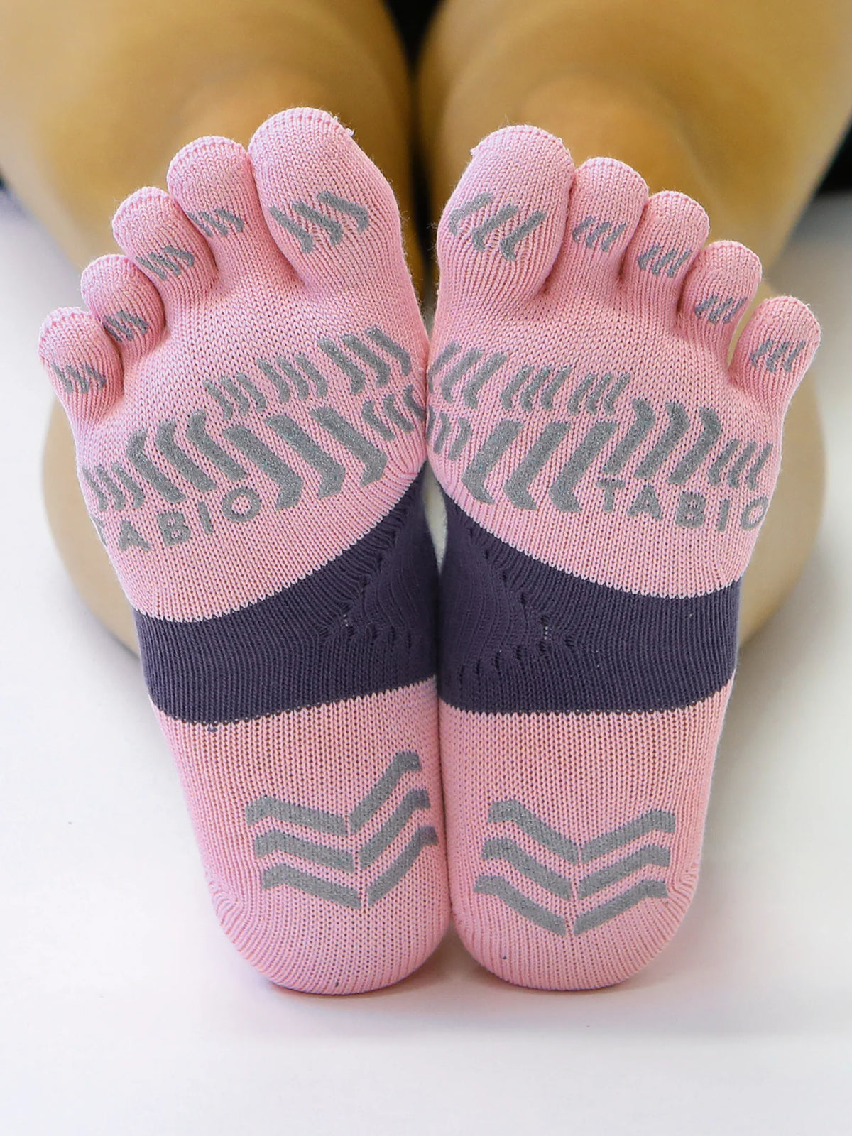 日本代購｜TABIO SPORTS レーシングラン五本指ソックス / Sサイズ【37 ローズピンク / 23.0〜25.0cm】｜TABIO SPORTS