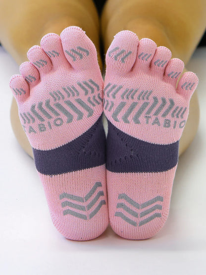 日本代購｜TABIO SPORTS レーシングラン五本指ソックス / Sサイズ【37 ローズピンク / 23.0〜25.0cm】｜TABIO SPORTS