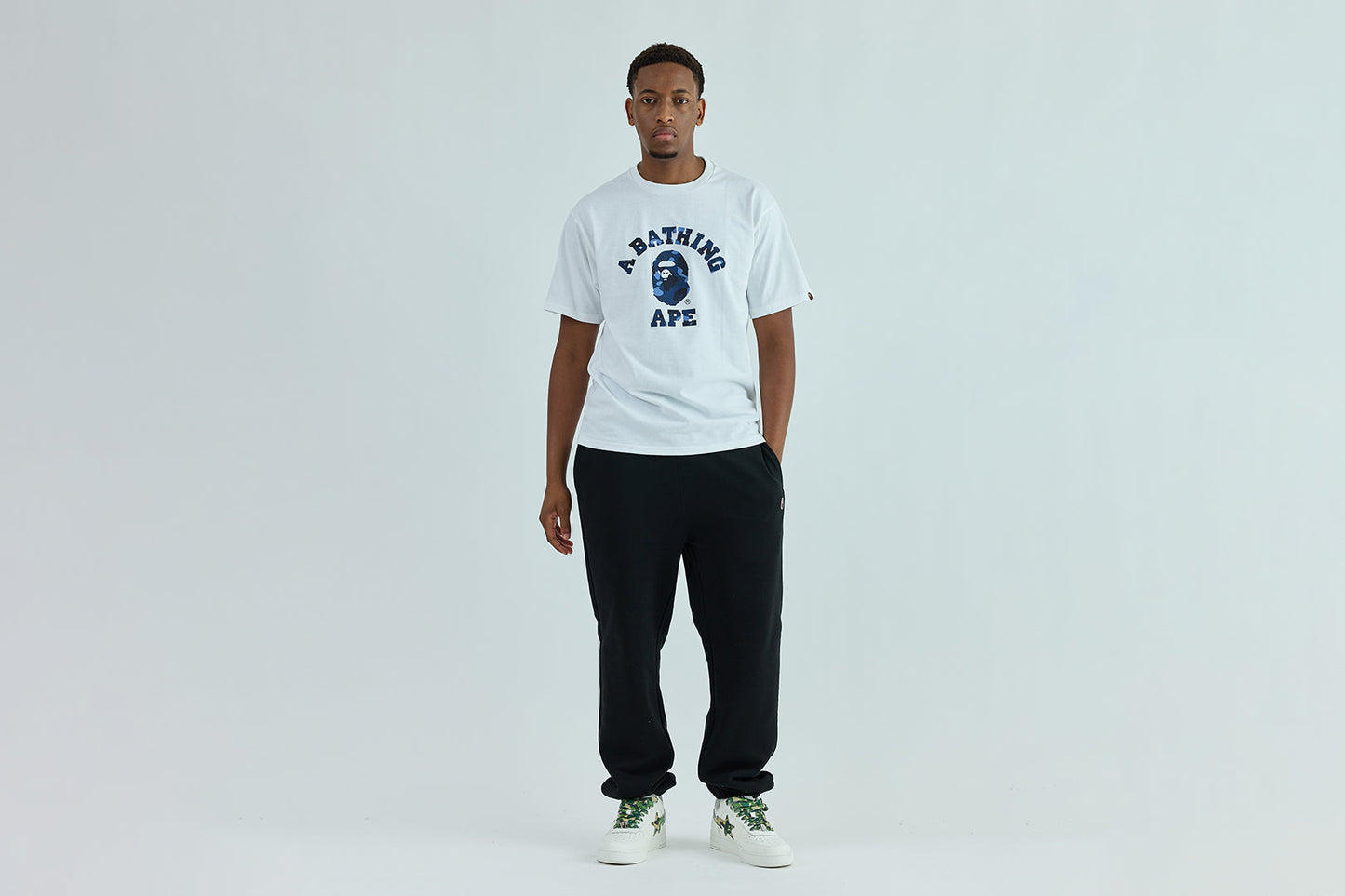 BAPE COLOR CAMO COLLEGE TEE