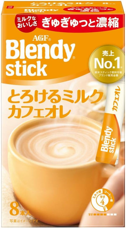 日本代購｜AGF 咖啡 - ブレンディ スティック とろけるミルクカフェオレ 27個｜Amazon JP