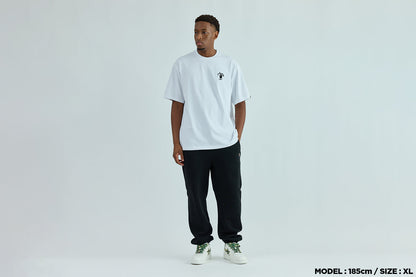 BAPE ONE POINT COLLEGE RELAXED FIT TEE