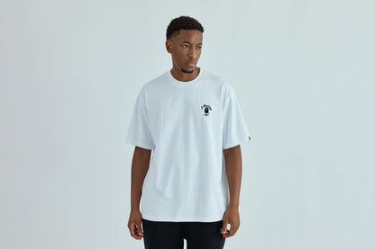 BAPE ONE POINT COLLEGE RELAXED FIT TEE