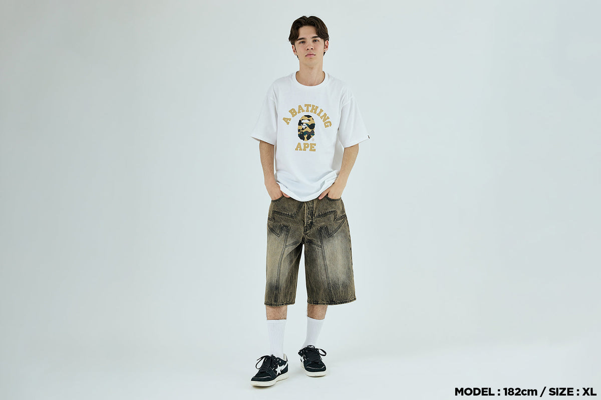 BAPE 1ST CAMO 大學T恤
