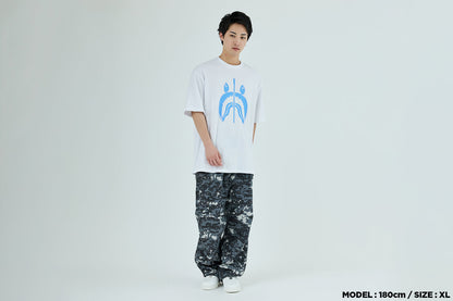 BAPE SPRAY SHARK 寬鬆版短袖T恤
