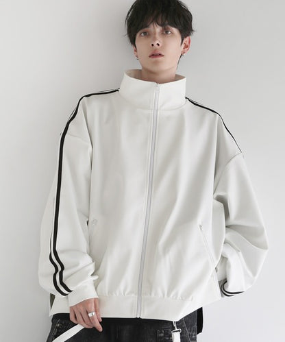 日本代購｜LILL LILL（リル） ジャージブルゾン X-LARGE ホワイト メンズ｜ZOZOTOWN