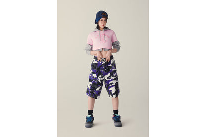 BAPE BABY MILO 漂白染色迷你T恤