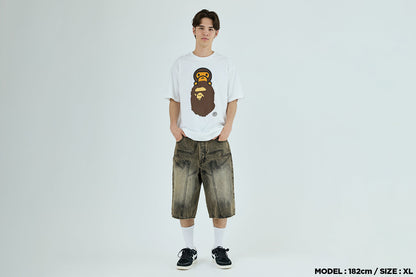 BAPE MILO ON APE HEAD TEE