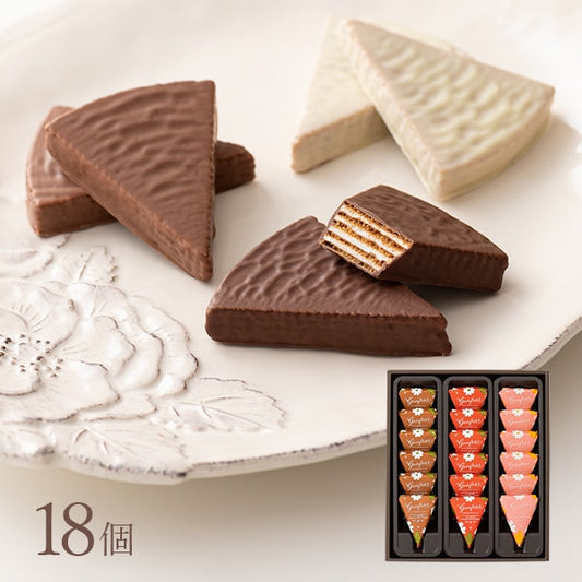 神戶風月堂 法蘭酥禮盒 18入（3種口味各6個）