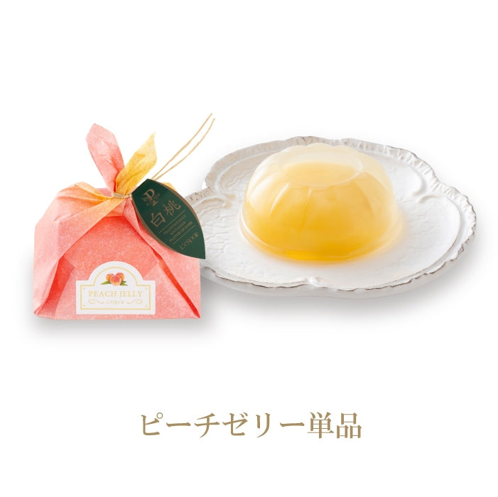 神戶風月堂水蜜桃果凍單品