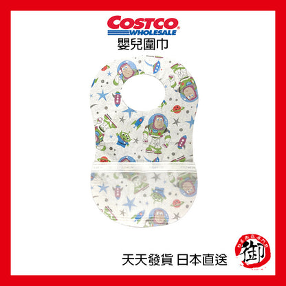 日本好市多 COSTCO 迪士尼嬰兒圍兜 三種造型 拋棄式60片入