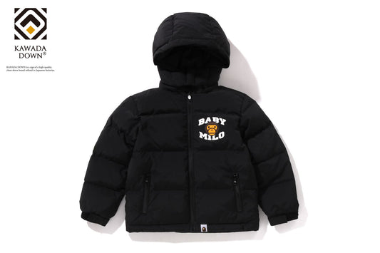 BAPE BABY MILO ZIP HOODIE DOWN JACKET